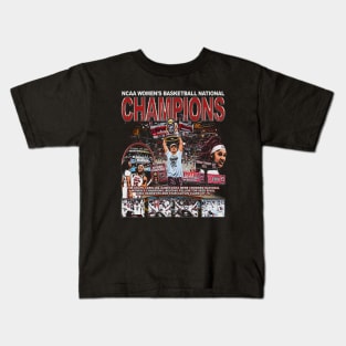 South Carolina Women's Basketball 2024 National Champions Kids T-Shirt